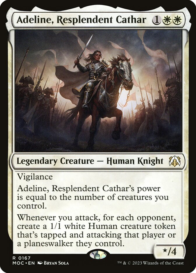 "Adeline, Resplendent Cathar"