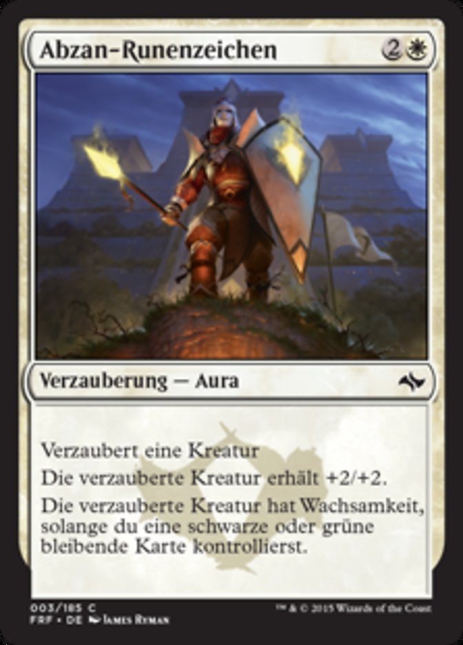 Abzan Runemark