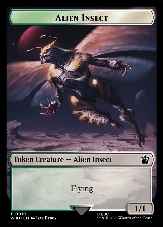 1/1 Alien Insect Token