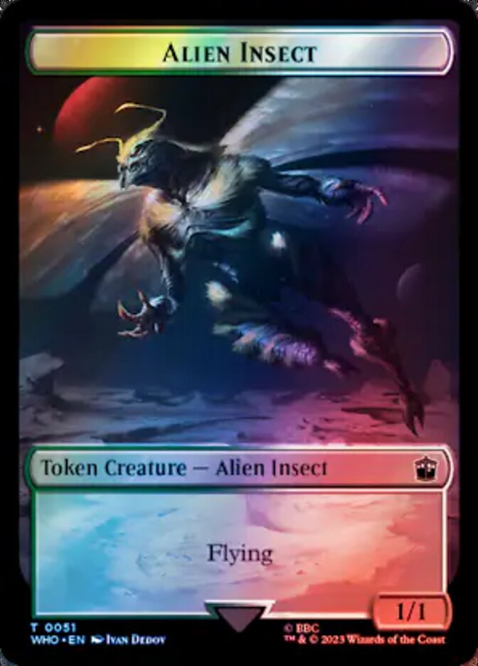 1/1 Alien Insect Token