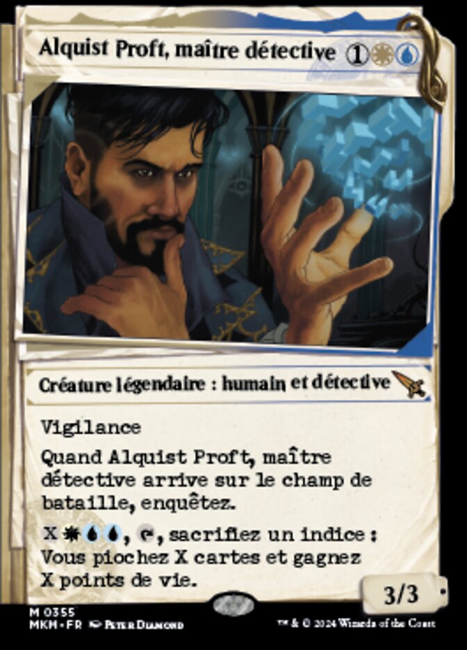 Alquist Proft, Master Sleuth