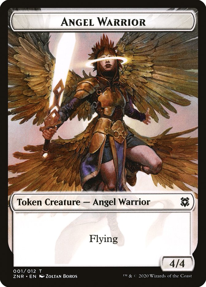 4/4 Angel Warrior Token