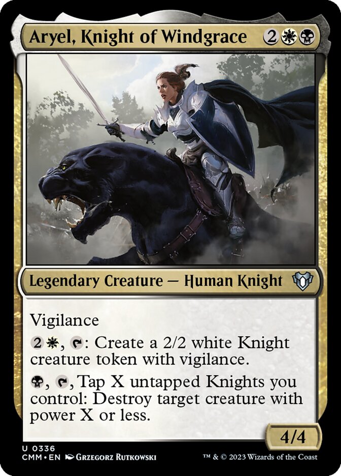 Aryel, Knight of Windgrace