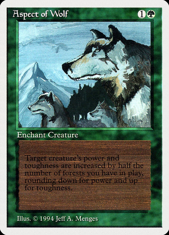 Aspect of Wolf