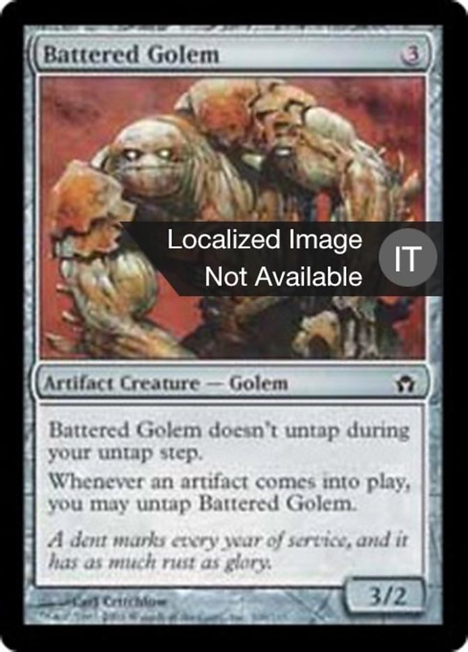 Battered Golem