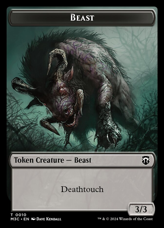 3/3 Beast Token