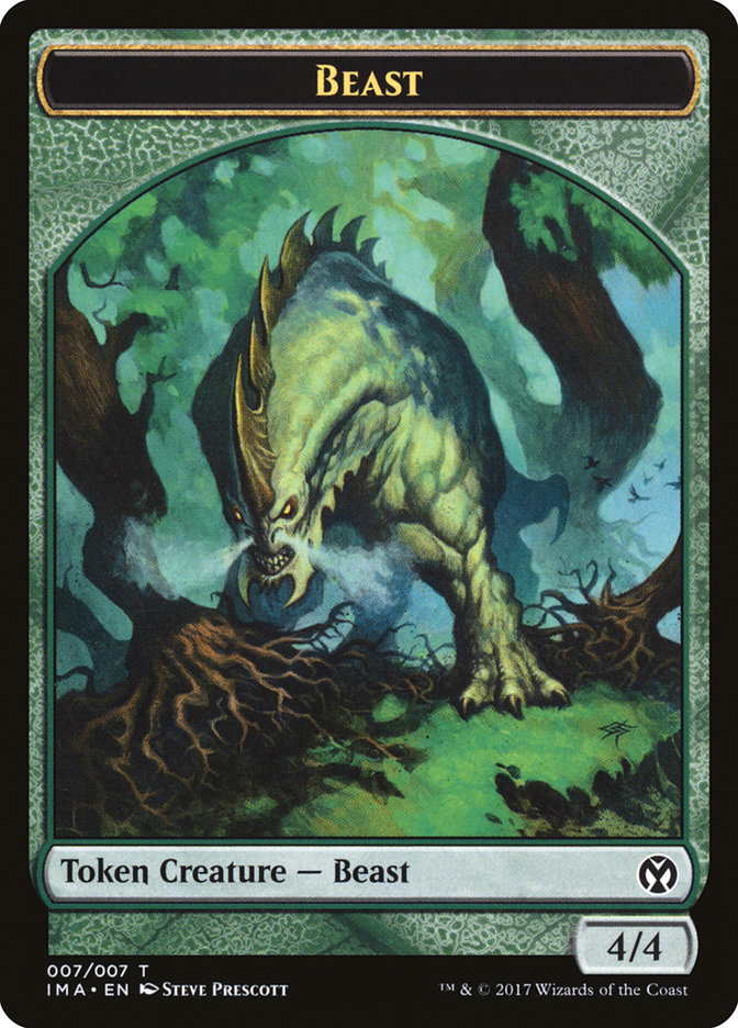 4/4 Beast Token