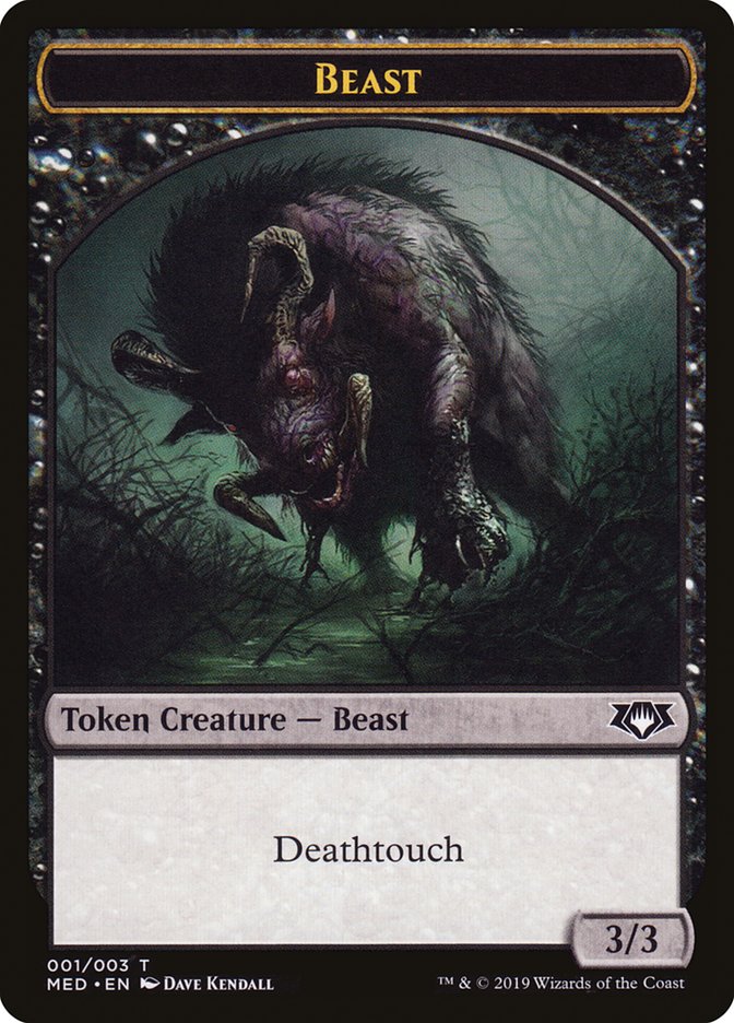 3/3 Beast Token