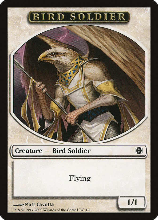 1/1 Bird Soldier Token
