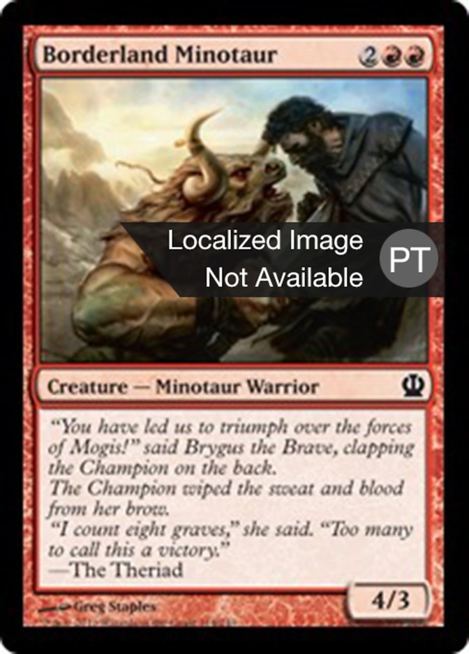 Borderland Minotaur