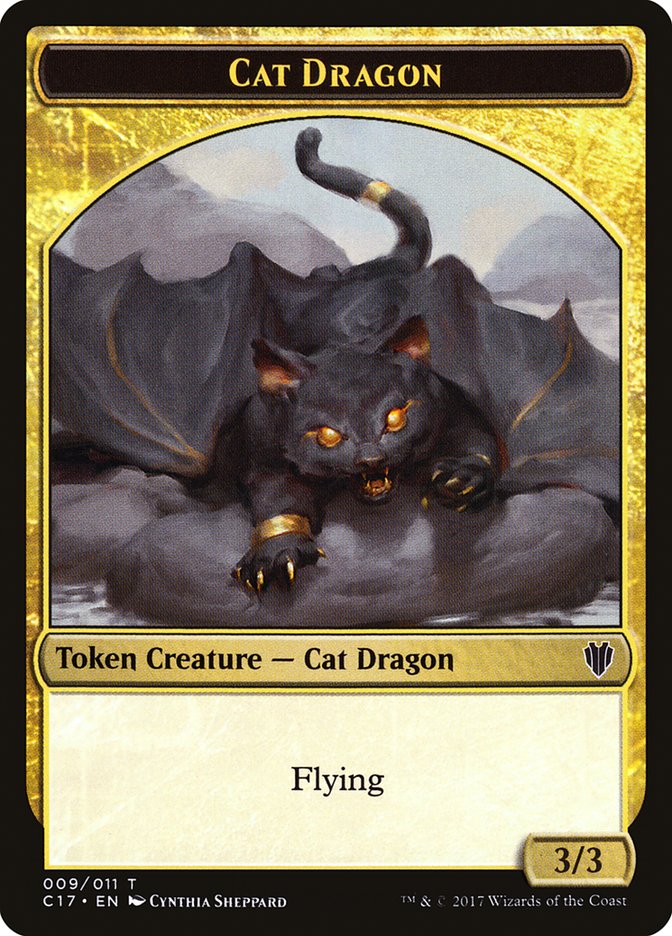 3/3 Cat Dragon Token