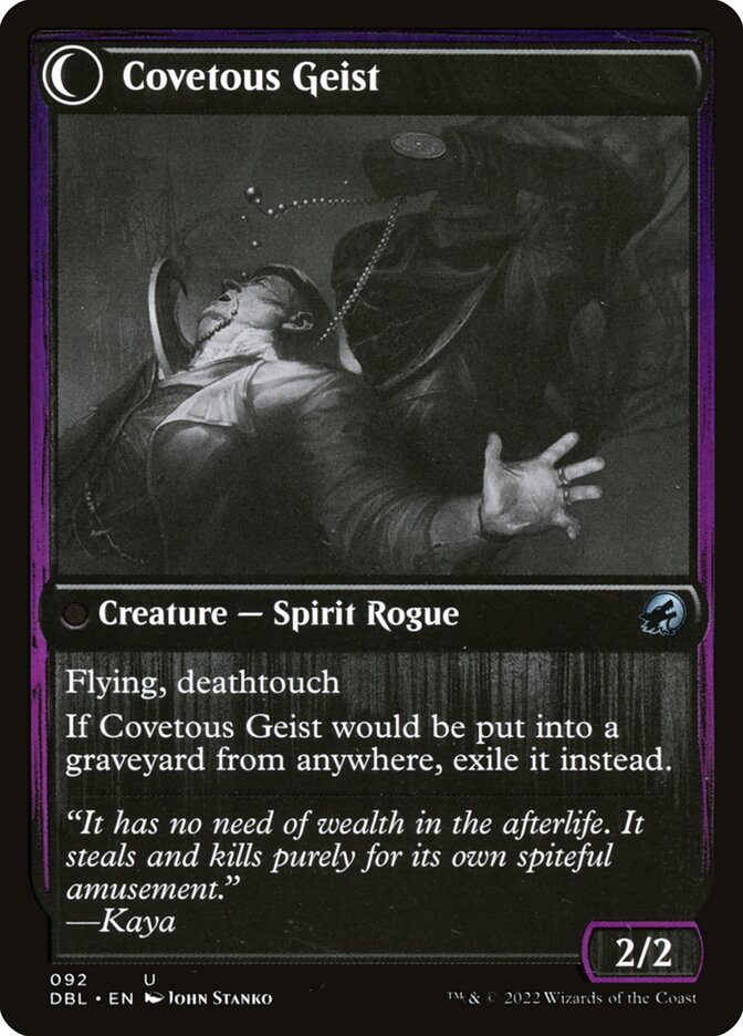 Covert Cutpurse // Covetous Geist