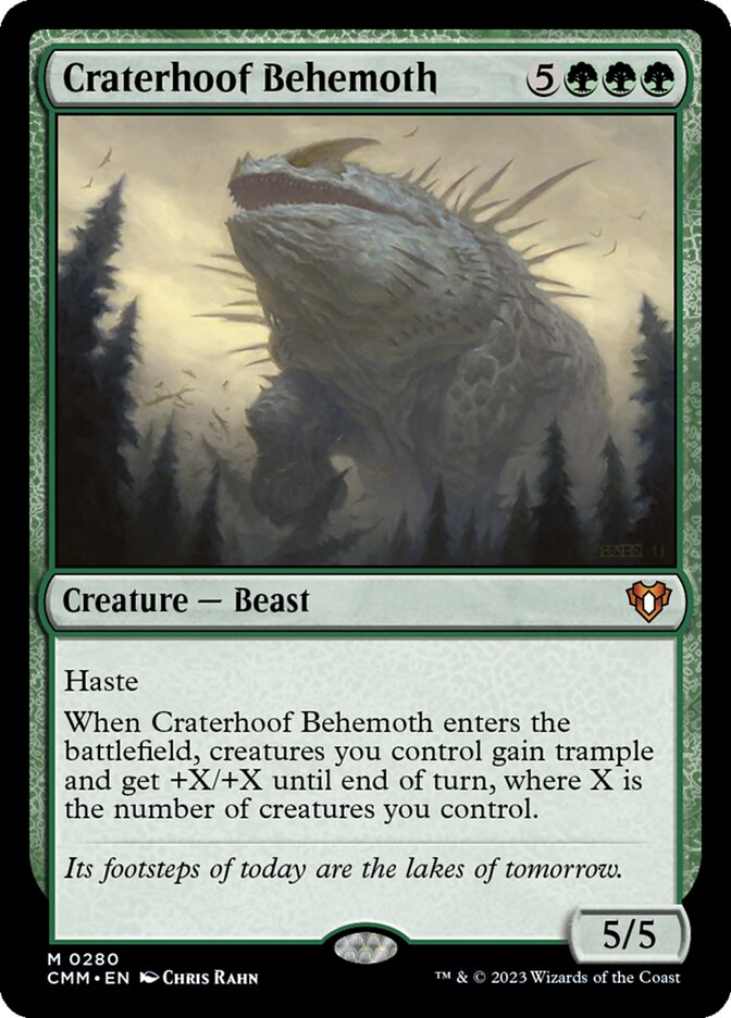 Craterhoof Behemot