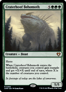 Craterhoof Behemoth