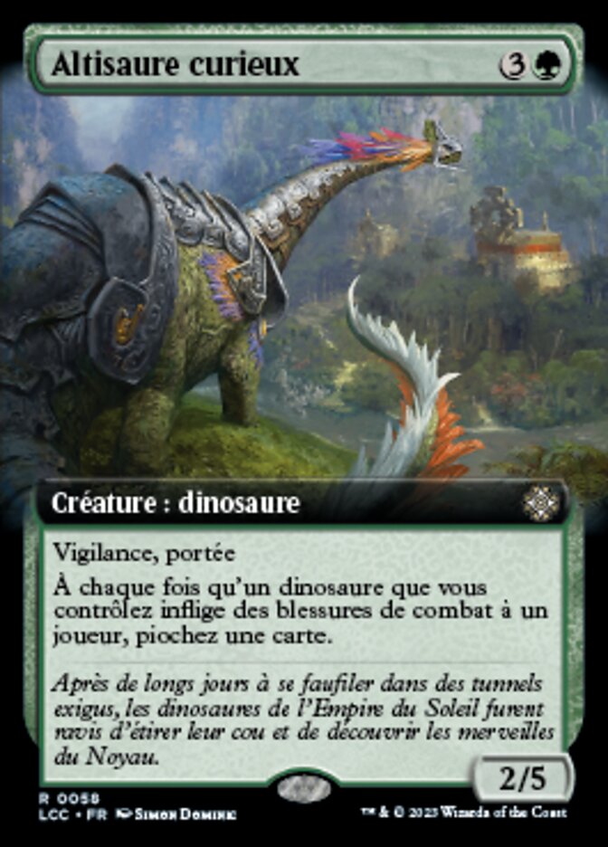 Curious Altisaur