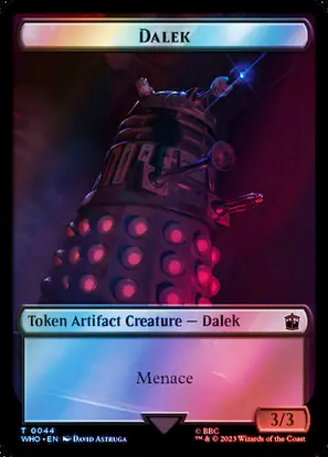 3/3 Dalek Token
