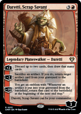 Daretti, Scrap Savant