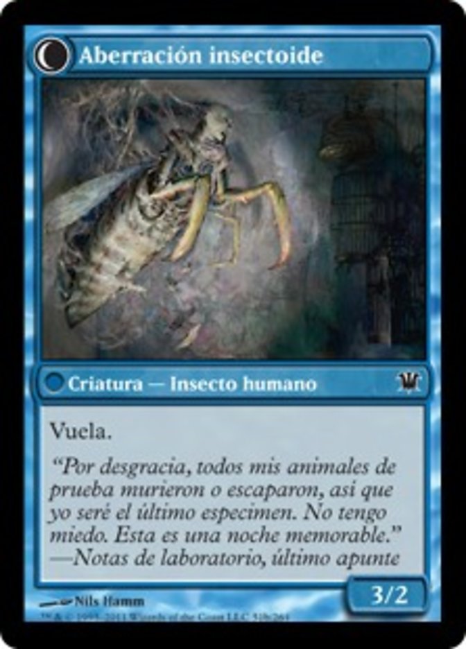 Delver of Secrets // Insectile Aberration