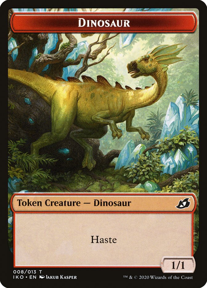 1/1 Dinosaur Token