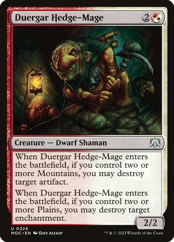 Duergar Hedgemage