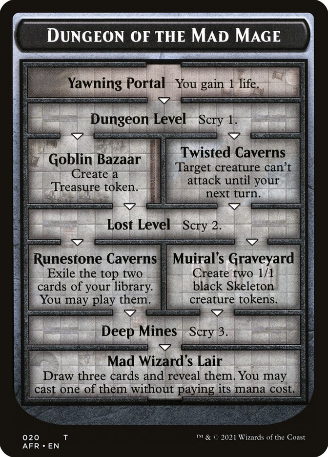 Dungeon of the Mad Mage Token