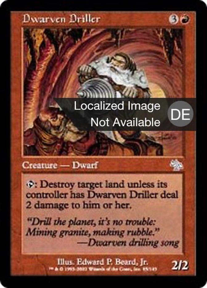 Dwarven Driller