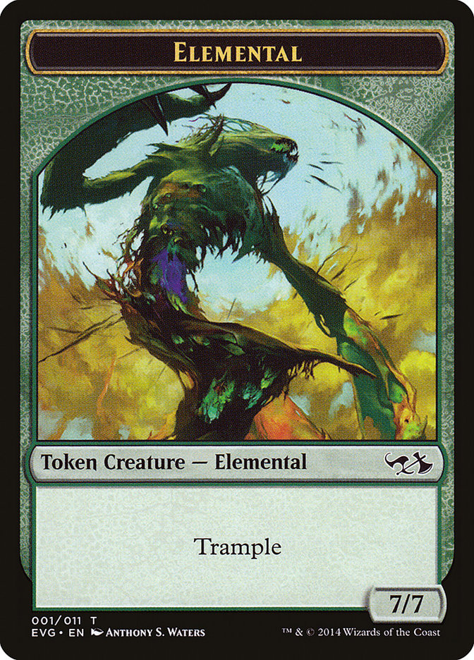 7/7 Elemental Token