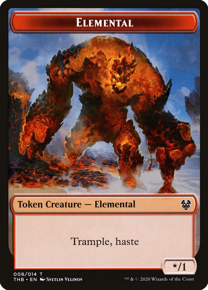 */1 Elemental Token