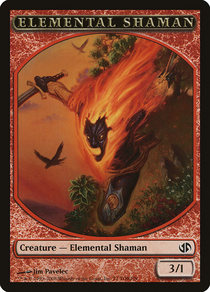 3/1 Elemental Shaman Token