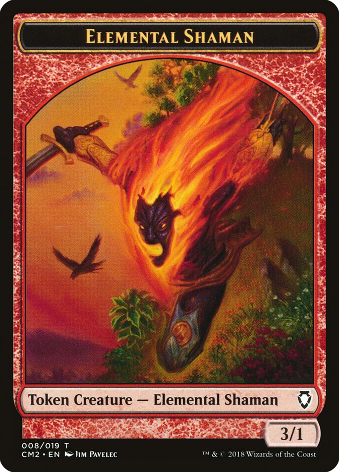 3/1 Elemental Shaman Token