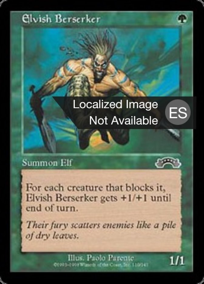 Elvish Berserker