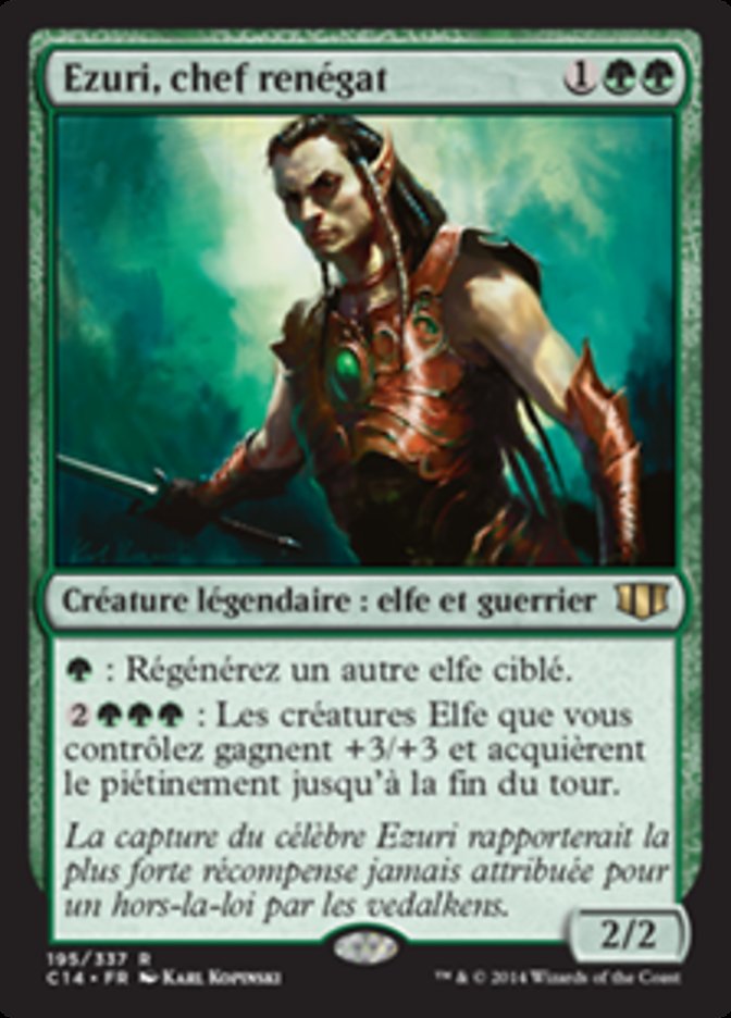 Ezuri, Renegade Leader