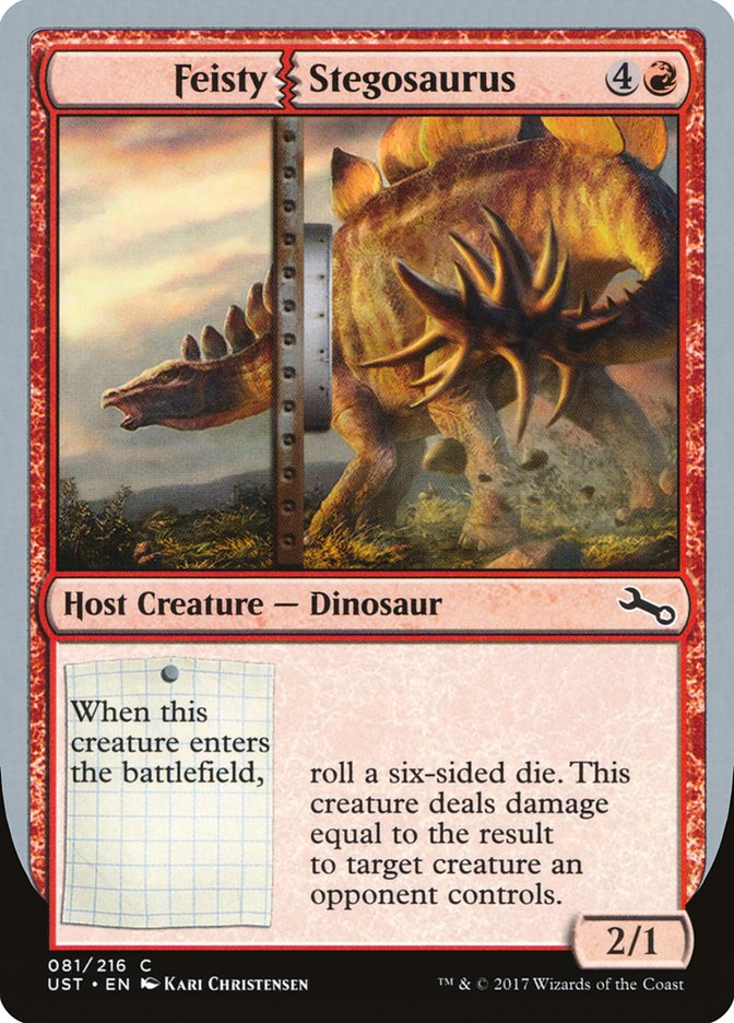 Feisty|Stegosaurus