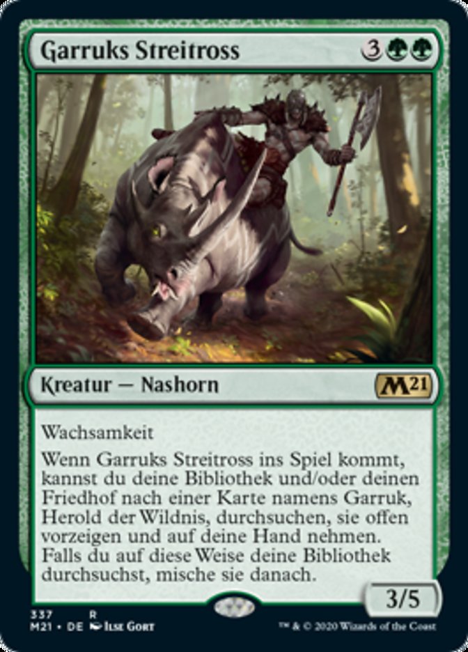 Garruk's Warsteed