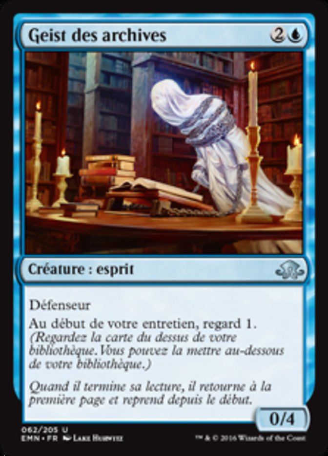 Geist of the Archives