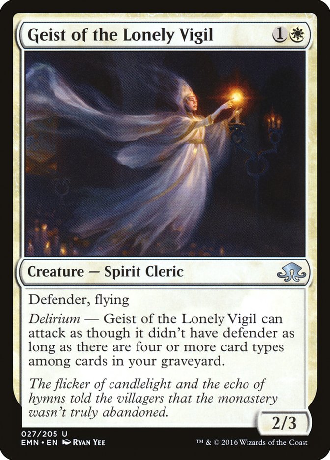 Geist of the Lonely Vgil