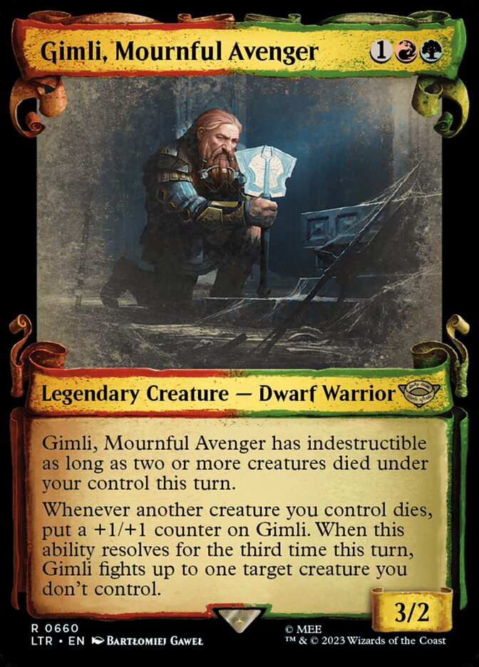 Gimli, Mournful Avenger