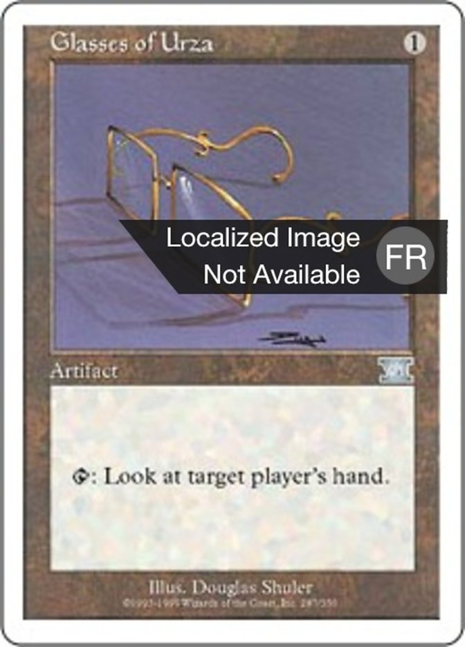 Glasses of Urza