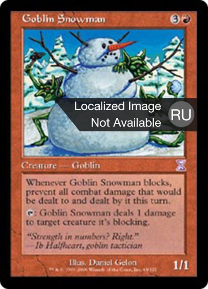 Goblin Snowman