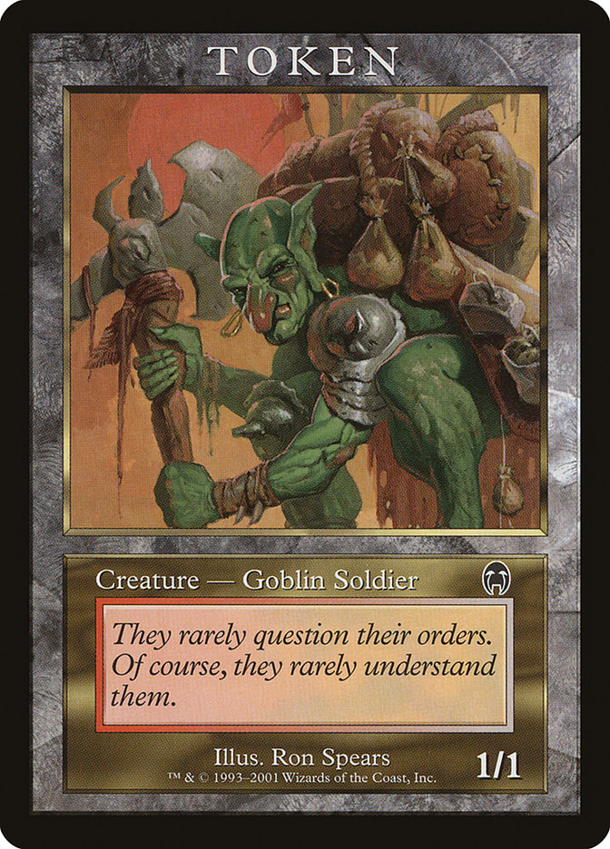 1/1 Goblin Soldier Token