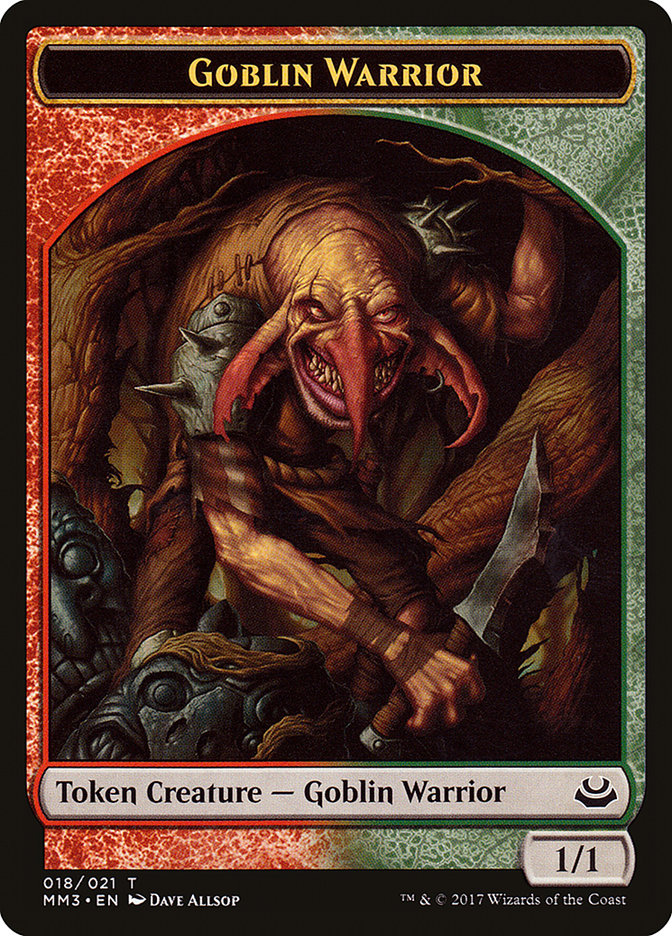 1/1 Goblin Warrior Token