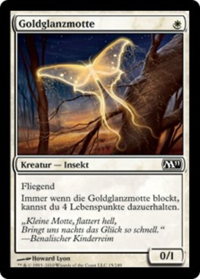 Goldenglow Moth