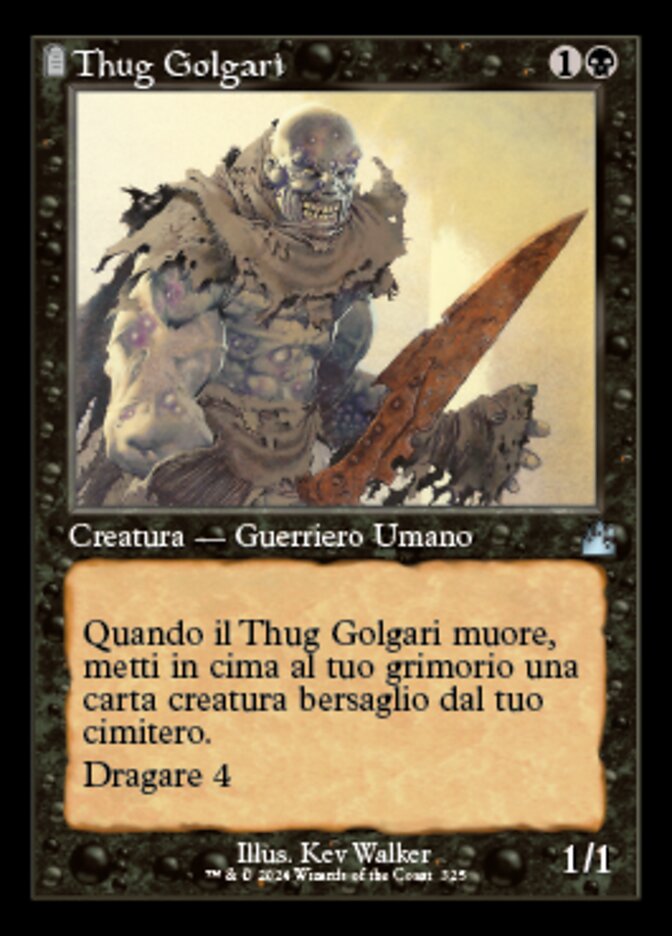 Golgari Thug