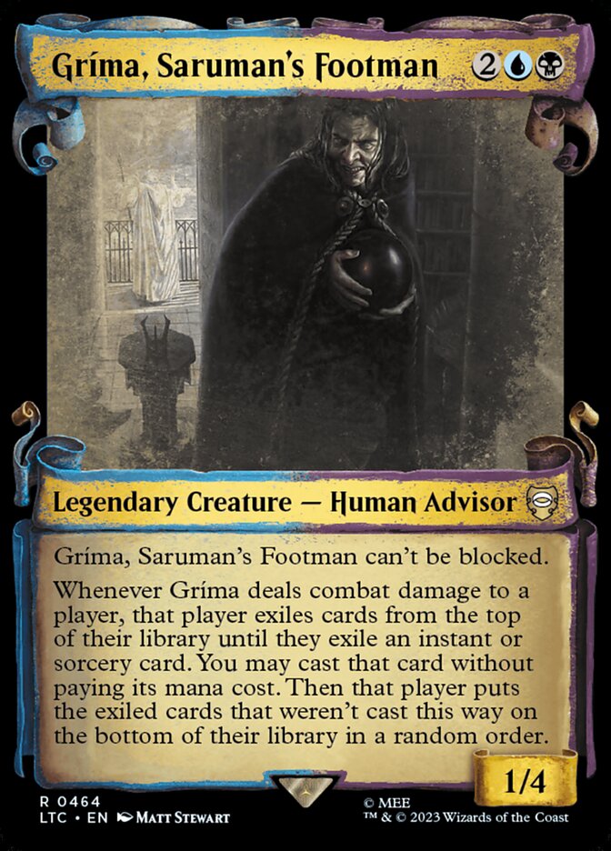 Gríma, Saruman's Footman