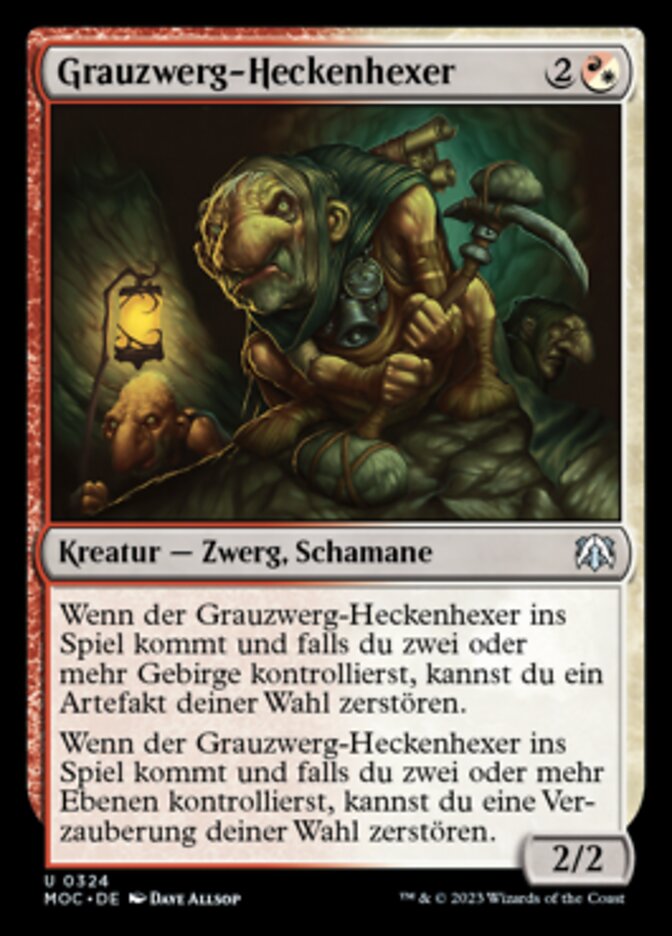 Grauzwerg-Heckenhexer