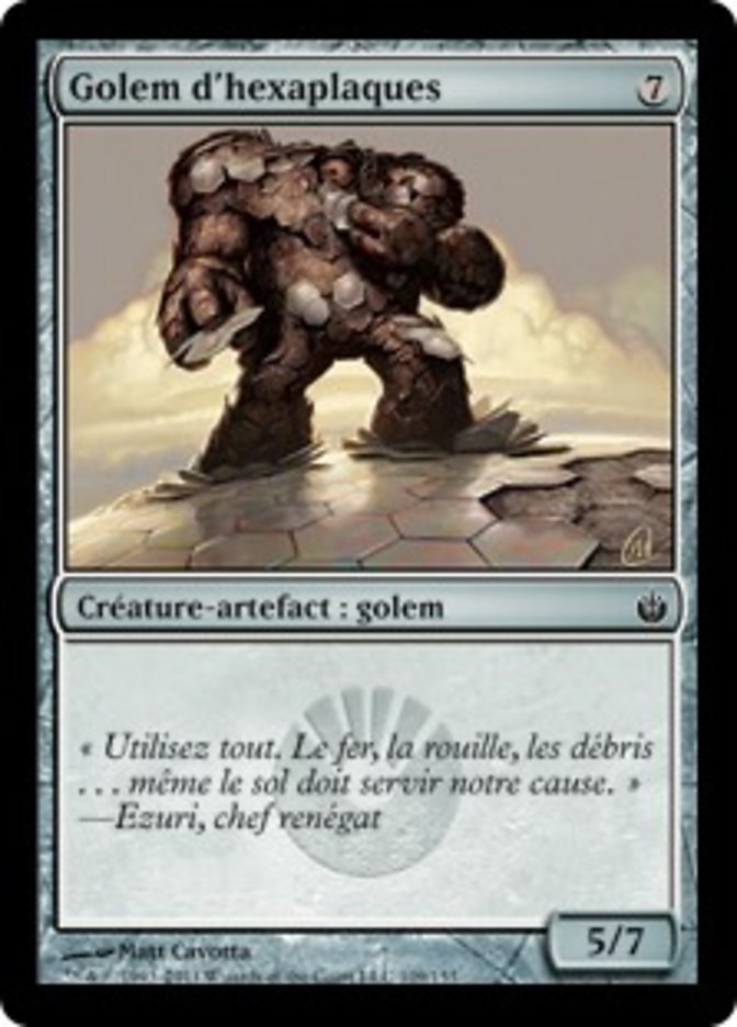 Hexplate Golem