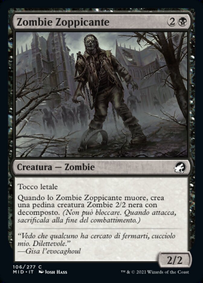 Hobbling Zombie