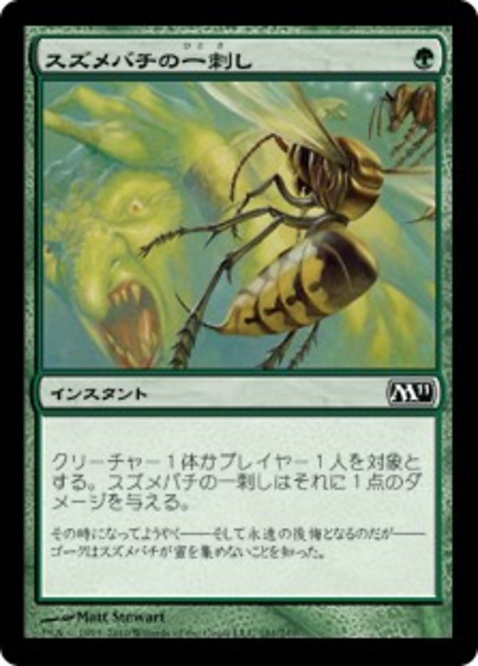 Hornet Sting