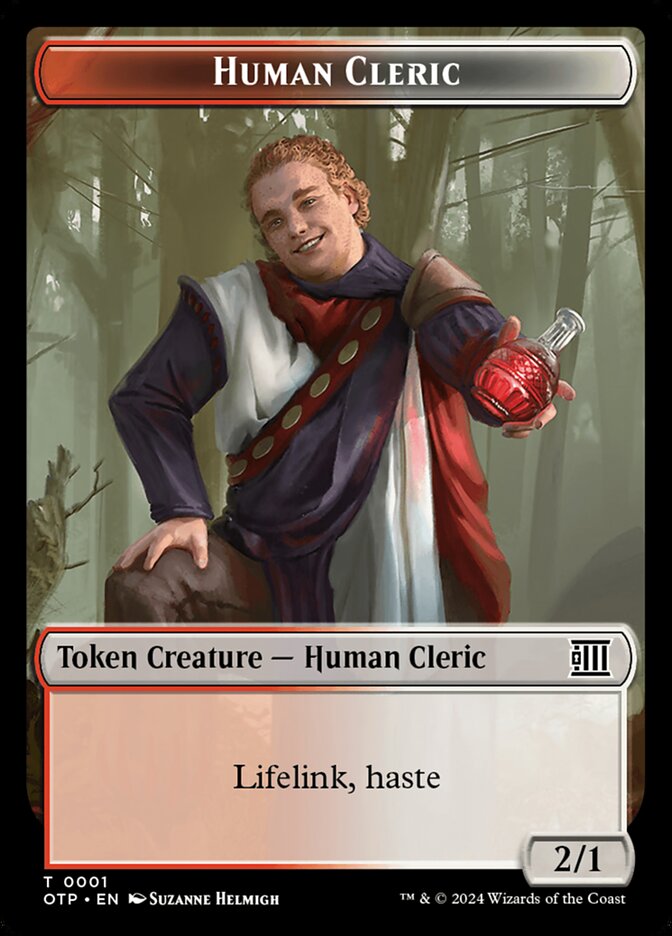 2/1 Human Cleric Token