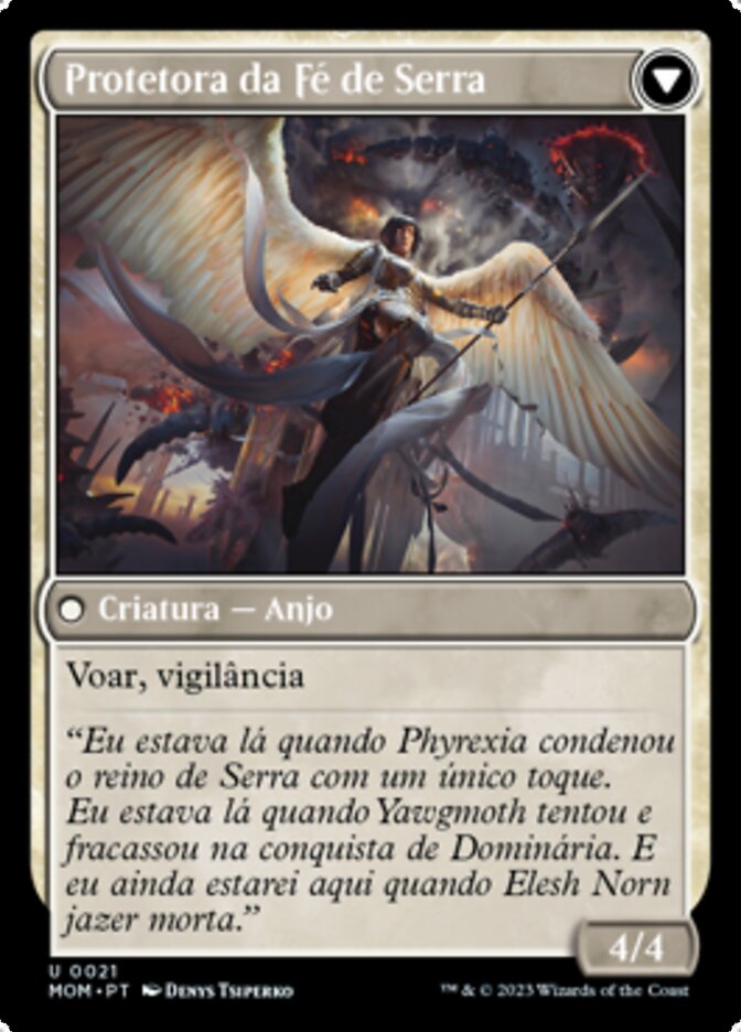 Invasion of Dominaria // Serra Faithkeeper